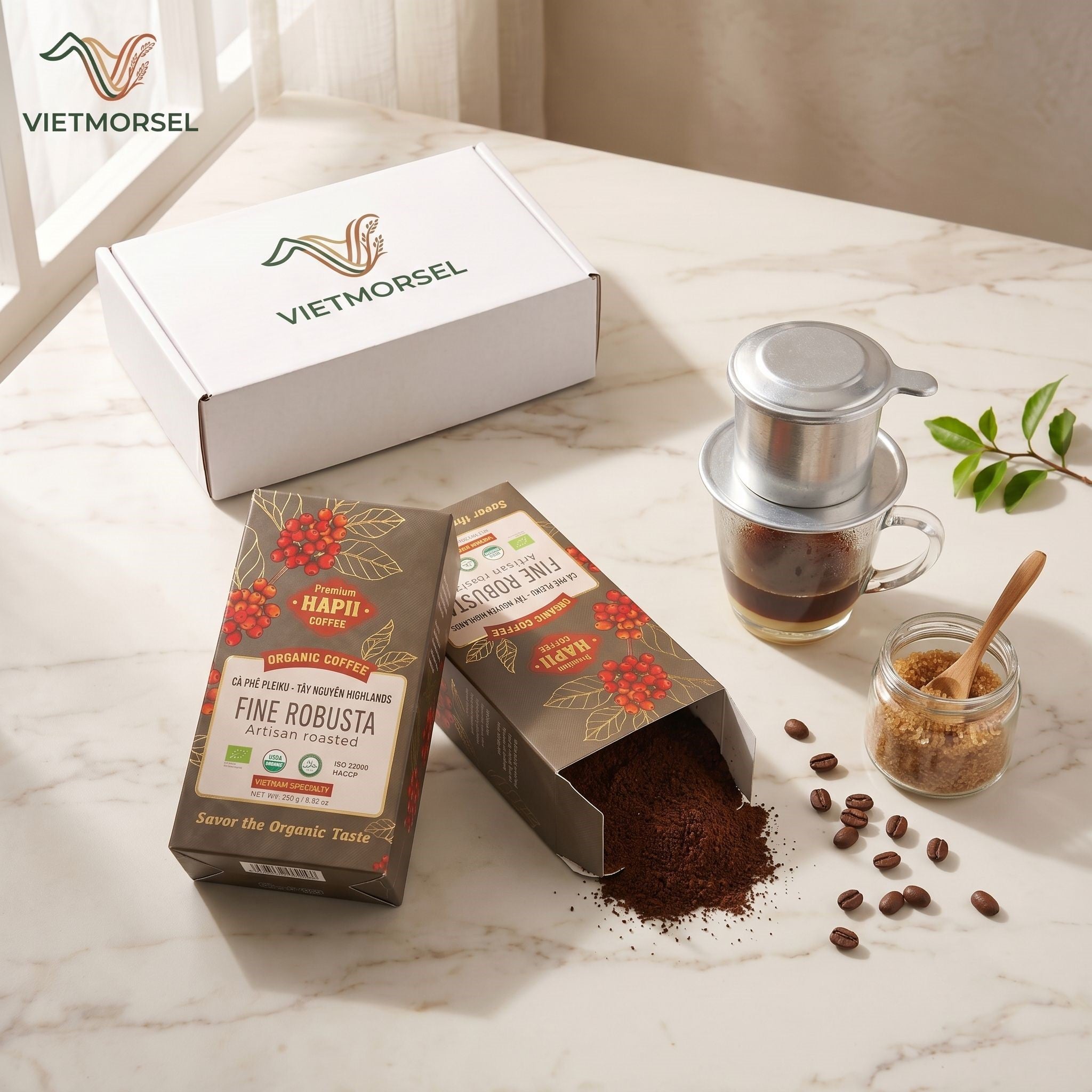Pleiku Robusta Roasted and Ground Coffee